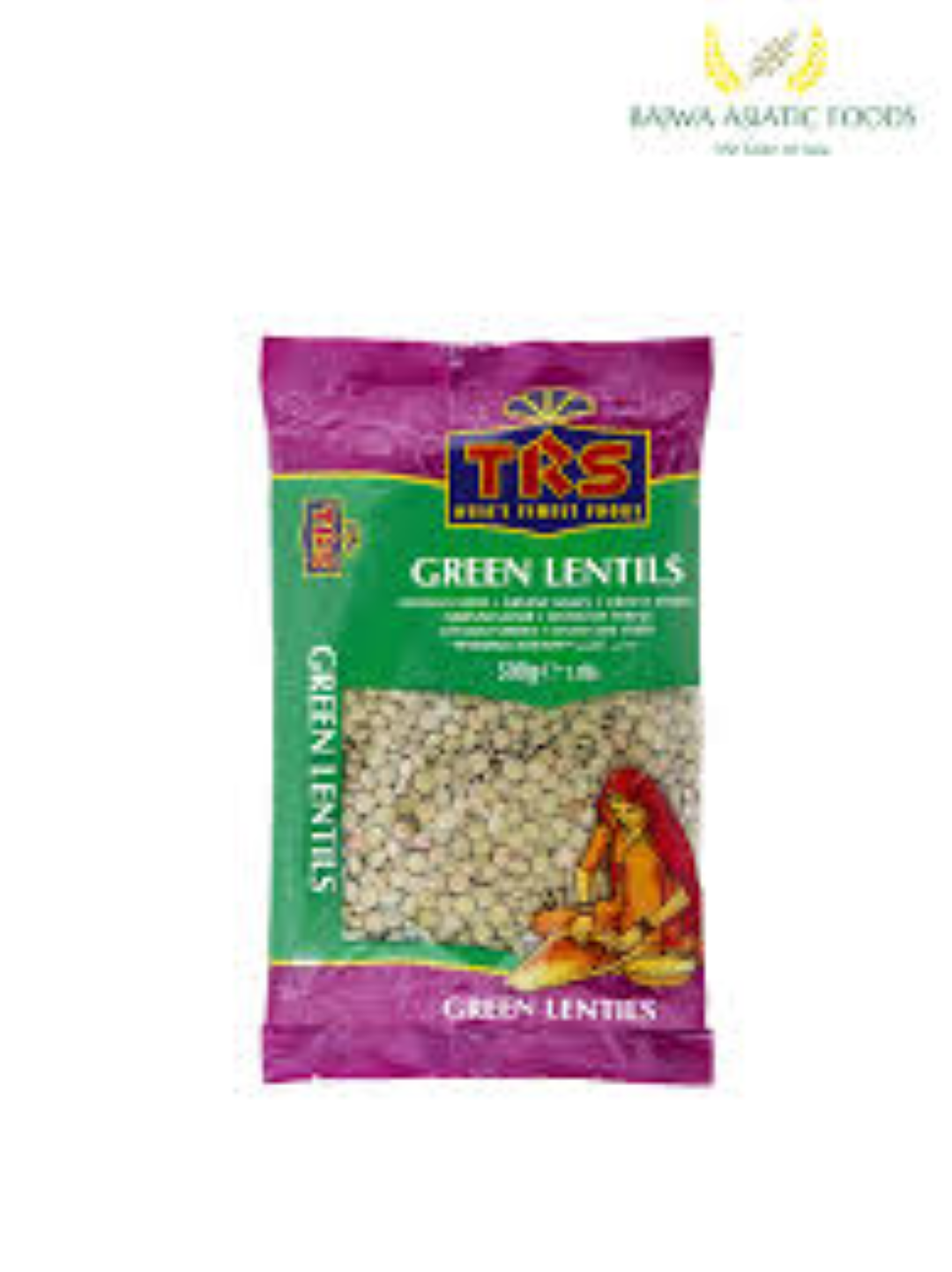 SHAN SABUT HARI MASOOR(GREEN LENTILS)500G
